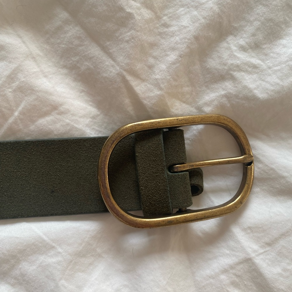 Anthropologie Suede Belt